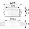 TFLF25,4x19,0-3,2