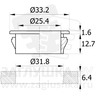 TFLF31,8x25,4-6,4