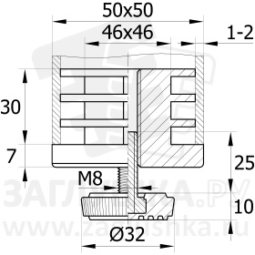 50-50М8.D32х25